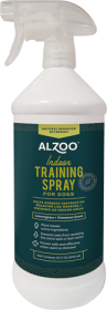 ALZOO Plant-Based Dog/Cat Indoor Training Spray, 32oz - 708255