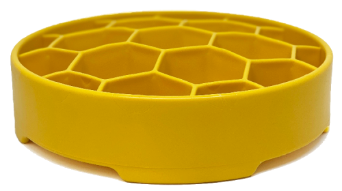 Honeycomb Design eBowl Enrichment Slow Feeder Bowl for Dogs - SPTPP-EBHC-700