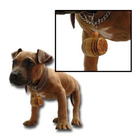 Mini Barrel Dog Charm