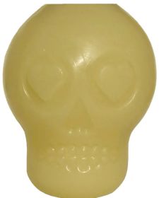 MKB Glow in the Dark Sugar Skull Chew Toy & Treat Dispenser - MKBT-S2-000