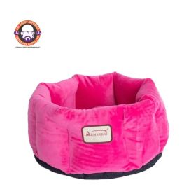 Armarkat Pet Bed, Warm Pet cuddle bed, PInk - C03CZH