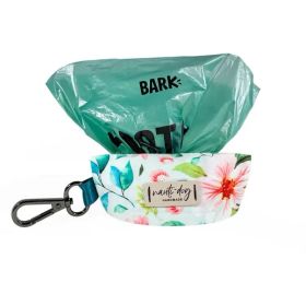 Magnolia Watercolor Spring Floral Dog Waste Poop Bag Dispenser - B002925P000176V005