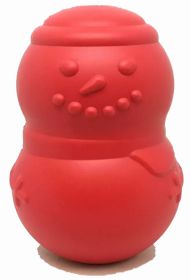 MKB Snowman Durable Rubber Chew Toy & Treat Dispenser - MKBSM1-600