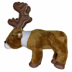 Spunky Pup - Clean Earth Plush Caribou, Small - SPNK7257