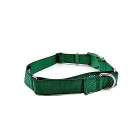 Green Martingale Collar (size: small)